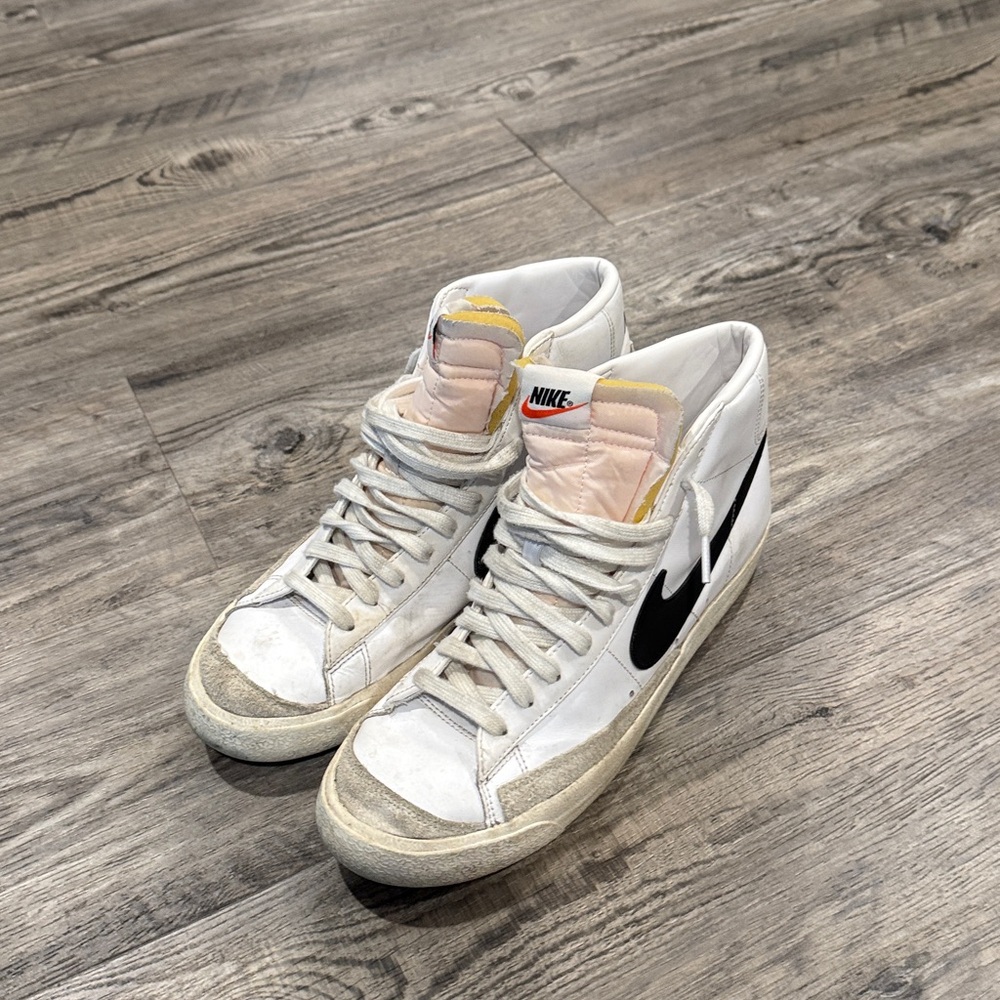 Vintage Nike Blazer Mid 77' Men's Sneakers Size 11 Shoes BQ6806-100 - Picture 2 of 11